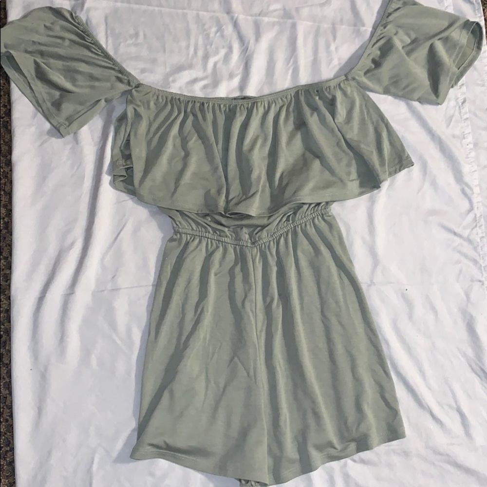 Green romper